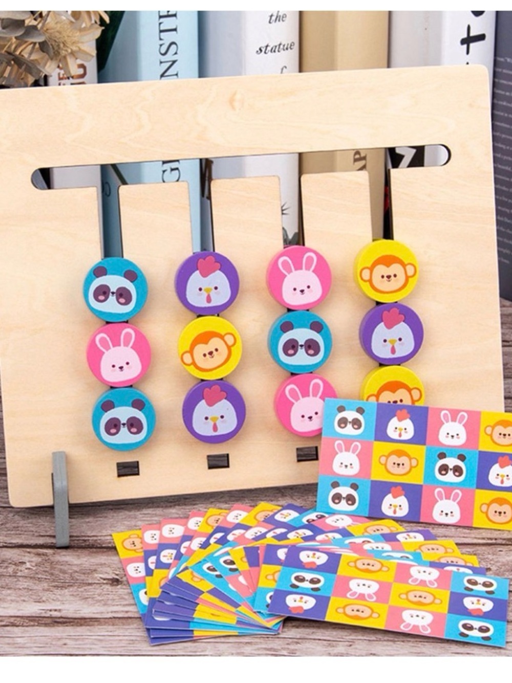 Four Color Logic Game + Expression Puzzle Building Blocks + - Picture 6 of 12